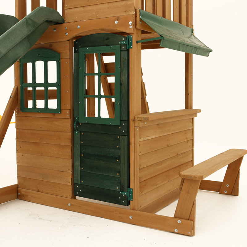 Big Backyard Windale Wooden Swing Set & Reviews Wayfair